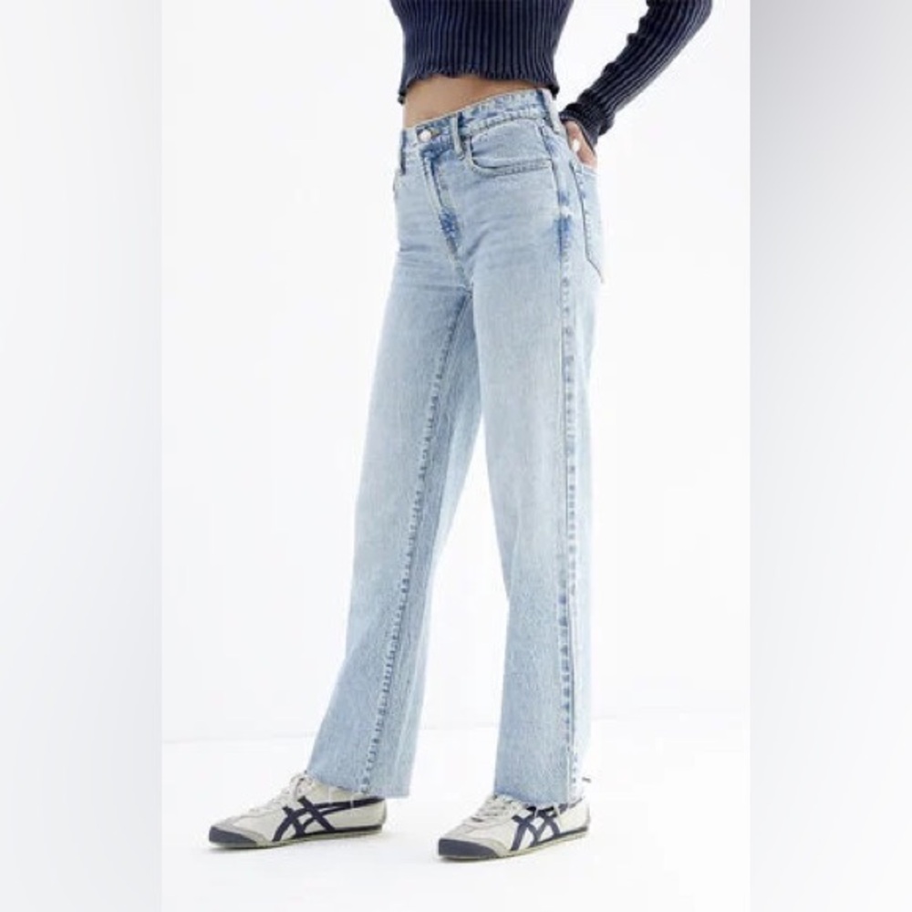 Pacsun Stretch Medium Indigo '90s Straight Leg Jeans